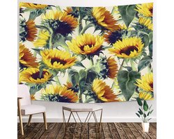 Wandkleed binnen - Wandtapijt - Natuur - Vintage - Bloemen - Muurkleed - Wanddoek Stof - 200 x 150 cm - Wanddecoratie - Wandhanger - Muurhanger - Fotobehang - Poster - Ulticool - Lente Decoratie - Woonkamer - Slaapkamer