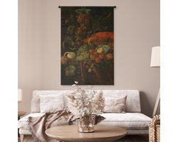 Wandkleed - Wanddoek - Stilleven met vruchten en een kreeft - Schilderij van Jan Davidsz. de Heem - 90x135 cm - Wandtapijt