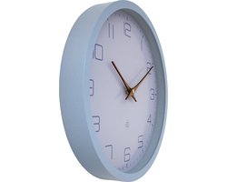 Wandklok 30cm - Stil - Zwart - Papier & Bioplastic - nXt 'Eco'