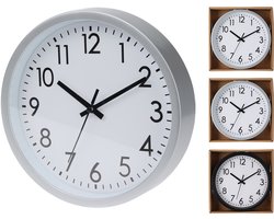 Wandklok educatief speelgoed multicolor karton 20cm.