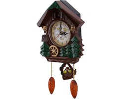 Wandklok, Koekoeksklok Tree House Wall Clock Art Vintage Decoratie Voor Thuis
