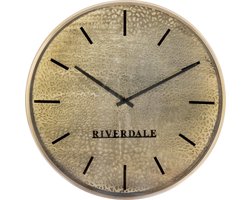 Wandklok Levy Ø50cm goud