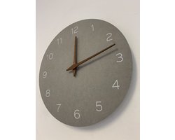 WANDKLOK MODERN DESIGN == GREY TAUPE VIEW ==