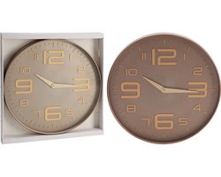 Wandklok Ø50cm kunststof