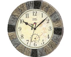 Wandklok radiogestuurd AMS - 5979
