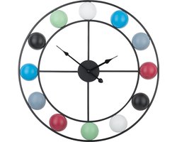 Wandklok REIDEN 56 cm Metaal Multicolor