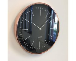 WANDKLOK VIVESS MODERN STYLE BLACK