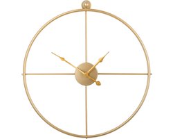 Wandklok ZUCHWIL 50 cm Metaal Goud