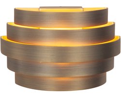 Wandlamp | 20 cm | scudo wandlampen | G9 | brons | aluminium metaal | moderne design decoratieve trendy verlichting