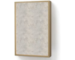 Wandlamp 40x60 cm - Oplaadbaar - Grijs - Beton - Industrieel - Wandlampen binnen woonkamer - Slaapkamer lamp - Decoratieve nachtlamp - Vloerlamp draadloos