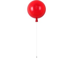 Wandlamp Ballonlamp Rood Klein inclusief 4W LED lamp - Funnylights