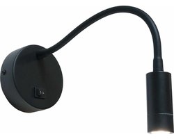 Wandlamp Flex zwart