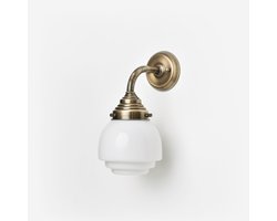 Wandlamp Gispen Vlak Curve Brons - Art Deco Trade