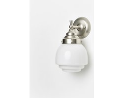 Wandlamp Gispen Vlak Royal Matnikkel - Art Deco Trade