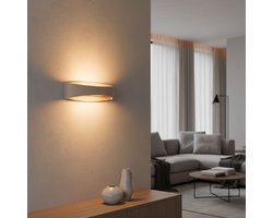 Wandlamp medusa klein | 1 lichts | zand / beige | aluminium / metaal | 25 cm | eetkamer / woonkamer lamp | modern / sfeervol design