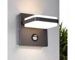Wandlamp met sensor Stefano - antraciet