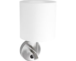 Wandlamp Mexlite Noor - Staal