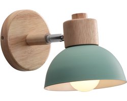 Wandlamp Moderne Slaapkamer E27 Verstelbare Wandverlichting voor Woonkamer Gang Trap Lichtgroen