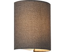 Wandlamp set van 3 Brüssel 20x17,5x13 cm grijs
