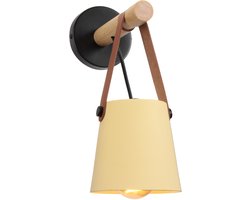 Wandlamp Slaapkamer Moderne Binnenwandlamp Vintage voor Woonkamer Gang Hall Geel