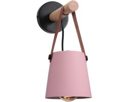 Wandlamp Slaapkamer Moderne Binnenwandlamp Vintage voor Woonkamer Gang Hall Roze