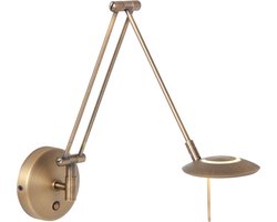 Wandlamp Steinhauer Zodiac LED - Brons