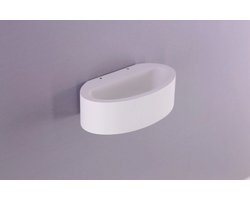 Wandlamp strak LED wit IP54 spatwaterdicht