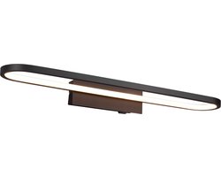 Wandlamp Trio Leuchten Gianni - Zwart
