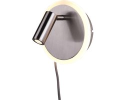 Wandlamp Trio Leuchten Jordan - Nikkel