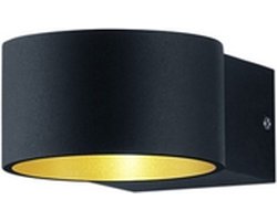 Wandlamp TRIO Leuchten Lacapo - Zwart
