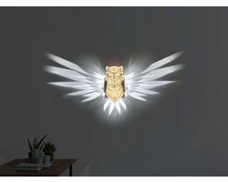 Wandlamp Uil - Uniek Design - LED