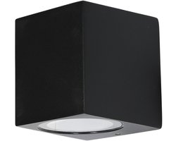 Wandlamp - Vierkant - Waterdicht - Aluminium - GU10 - Binnen en Buitenverlichting - Sfeerverlichting