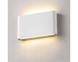 Wandlamp voor binnen / Wandlamp voor buiten / Moderne LED-wandlamp voor buiten voor gang, villa, keuken, hotel, trap, woonkamer, slaapkamer (warm wit)