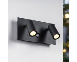 Wandlamp voor buiten met kantelbare spots Filia - antraciet