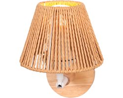 Wandlamp Woonkamer E27 Lampenkap Boheemse Stijl voor Slaapkamer