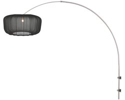 Wandlampen Sparkled Light Staal 1481ST + K4193SS - Draaibaar, kantelbaar en uitschuifbaar van Metaal, Kunststof en Elektronica - Modern voor binnen