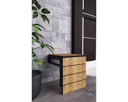 Wandmontage Opklapbaar Krukje Opvouwbaar Neerklapbaar Bank Gehandicapten Kruk Wandgemonteerde Zitting Opvouwbare Kruk Gehandicapte Stoel Bruin