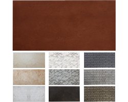 Wandpanelen Metaal Look - Decoratieve Platen - Interieur Verfraaien - XPS Polystyreen - 50 x 100 cm - Koper