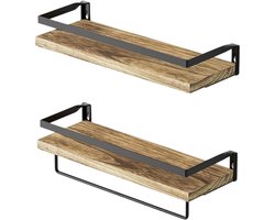 Wandplank - 2-delige set - industrieel