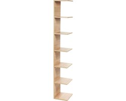 Wandplank ESTON 190 cm Lichtbruin
