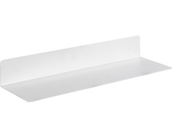 Wandplank Jolie 1 legplank - wit - Actona - Metalen kasten - Wit - Metaal - Metalen kasten -
