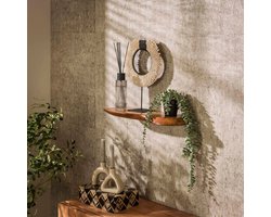 Wandplank Organic Massief Acasia 60cm
