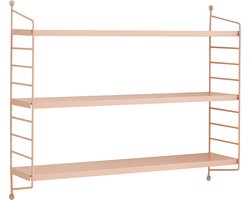 Wandplank Strängnäs verstelbaar 50x60x15 cm roze