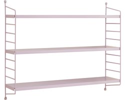 Wandplank Strängnäs verstelbaar 50x60x15 cm violet