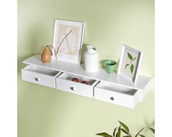 Wandplank - Zwevend - 3 Lades