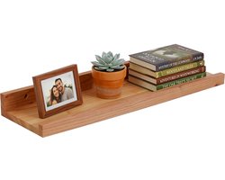 Wandrek - 50x5x15 cm - hout - naturel