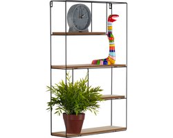 Wandrek - Henzo - 40x60x10 cm - Zwart
