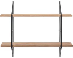 Wandrek Mountain 2 planken bruin 76cm boekenplanken