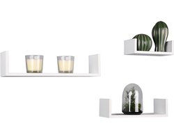 Wandrek - Torna Avvan - 3 stuks Rek - Wit