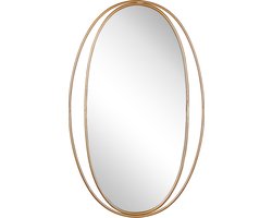 Wandspiegel BESSON 55 cm 90 cm Metaal Goud